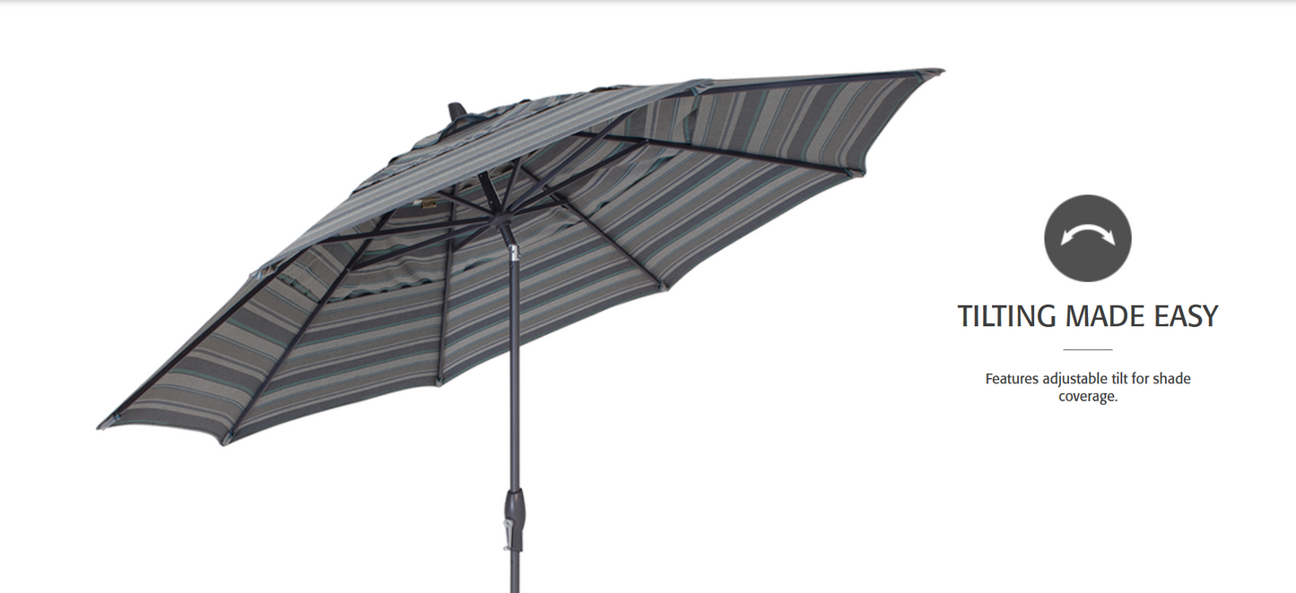 Auto Tilt 11' Octagon Umbrella