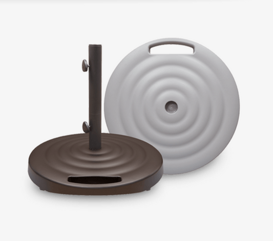 Monaco Round Cast Aluminum Base - 100 lbs