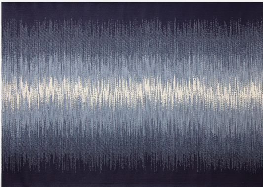 Reflections - Ocean Blue Outdoor Rug