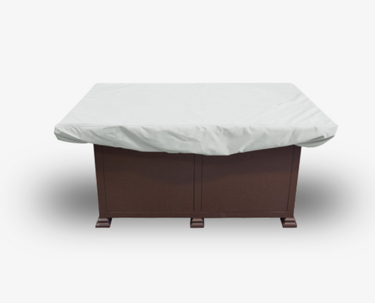 Large Rectangular Fire Table, Ottoman & Occasional Table Cover