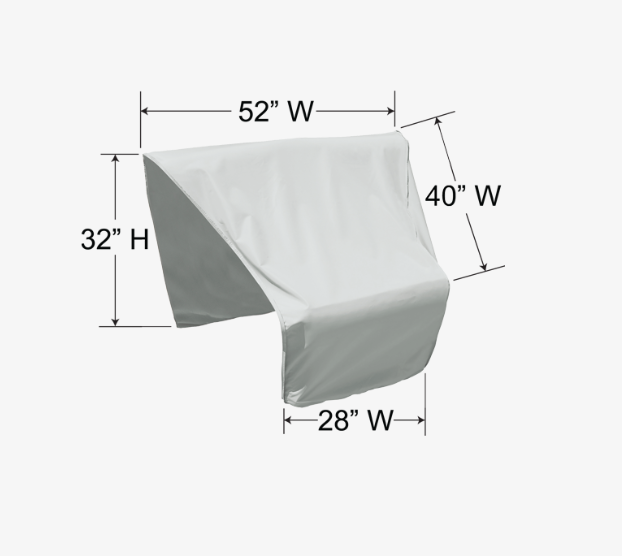 Wedge Corner (Center) Modular Sectional Cover
