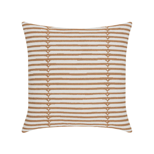 Sincerity Caramel 22"x22" Toss Pillow *