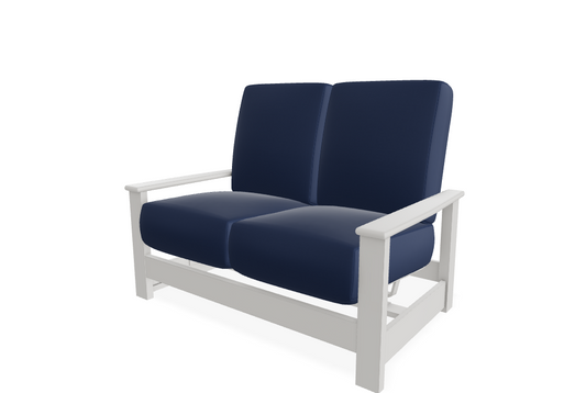 Leeward Hidden Motion Loveseat w/ MGP Arms