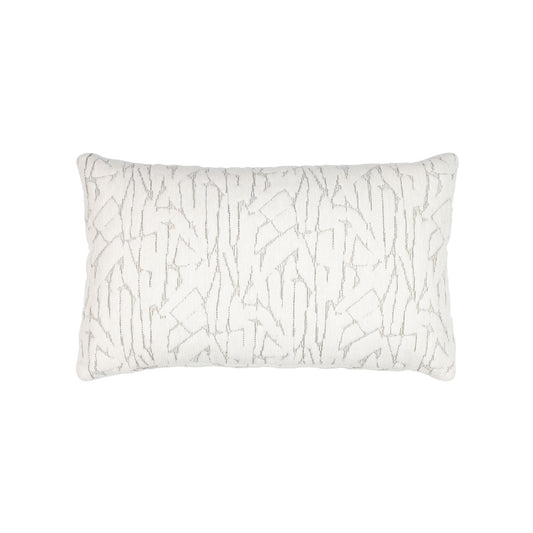 Synchronize Ivory 12"x20" Toss Pillow