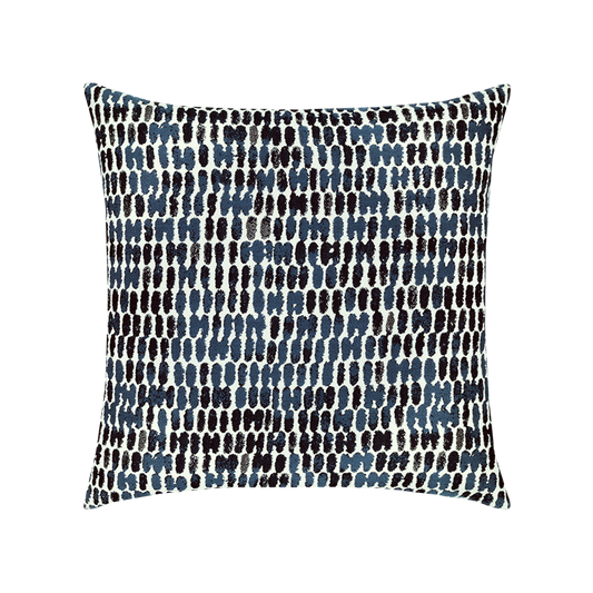 Thumbprint Indigo 20"x20" Toss Pillow