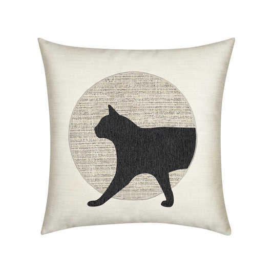 Unconditional Meow (Head) 20"x20" Toss Pillow