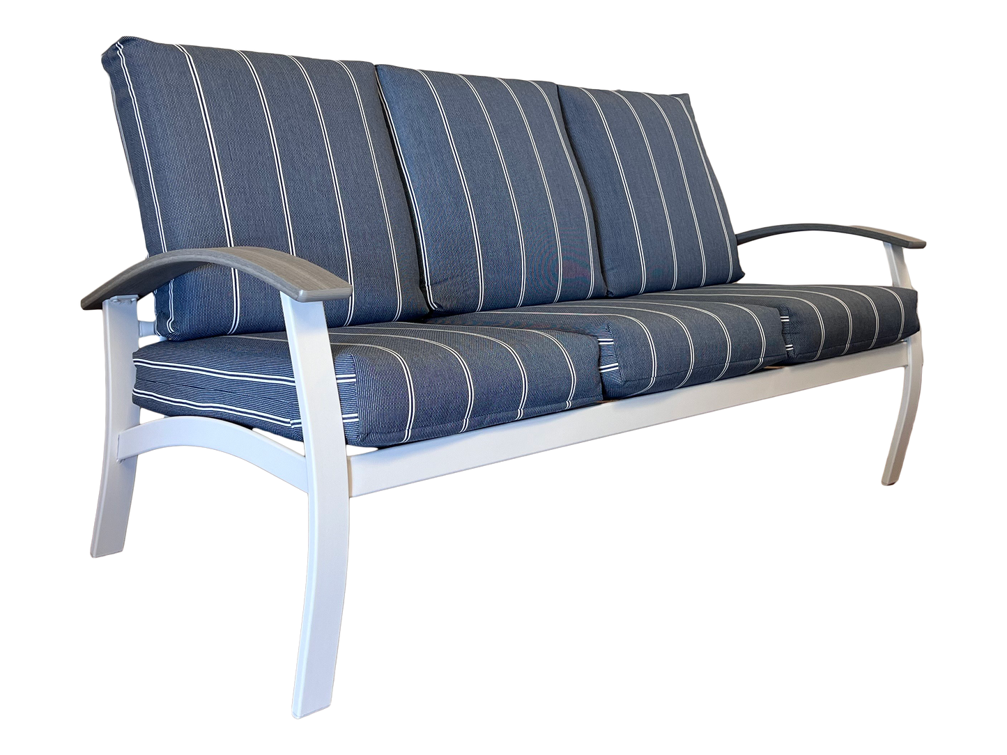 Belle Isle Sofa (Snow/Cape Grey/Equal Ink)