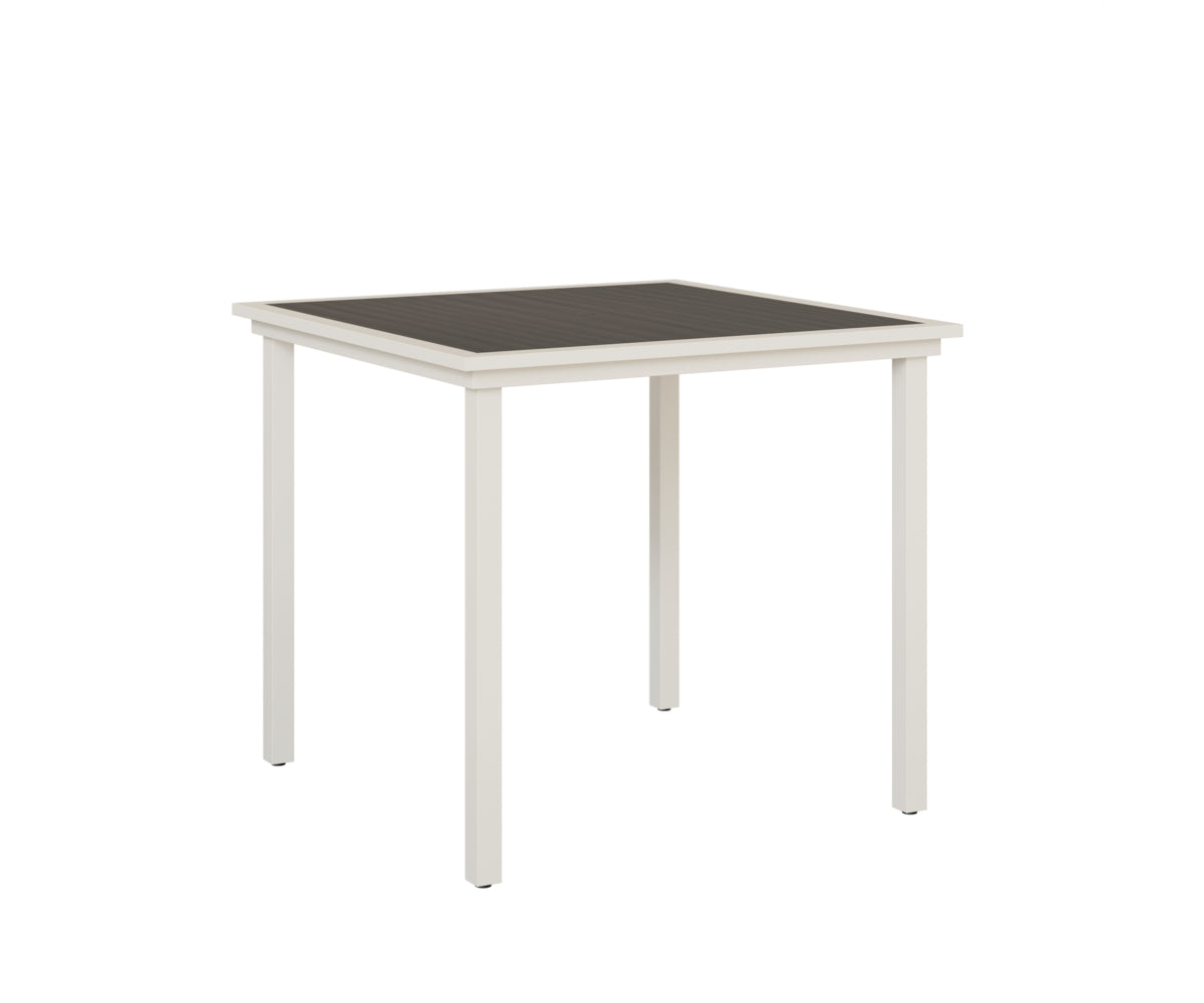 Vida 44″ Square Poly Bar Table