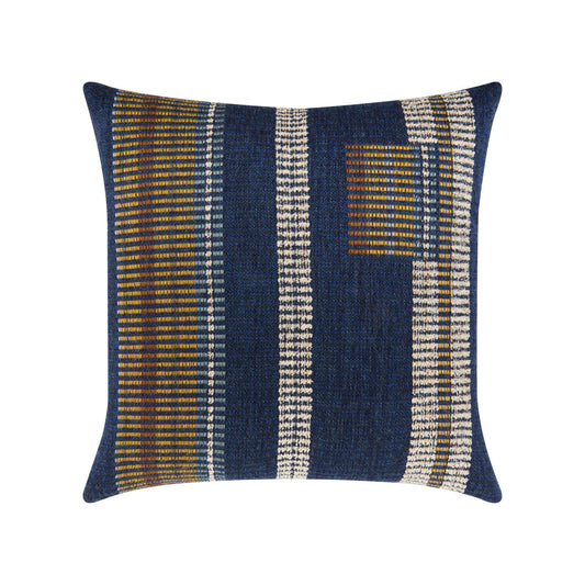 Voyage Indigo 20"x20" Toss Pillow