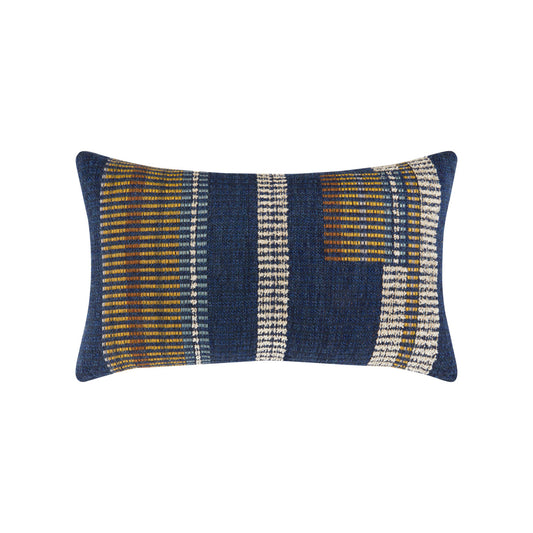 Voyage Indigo 12"x20" Toss Pillow