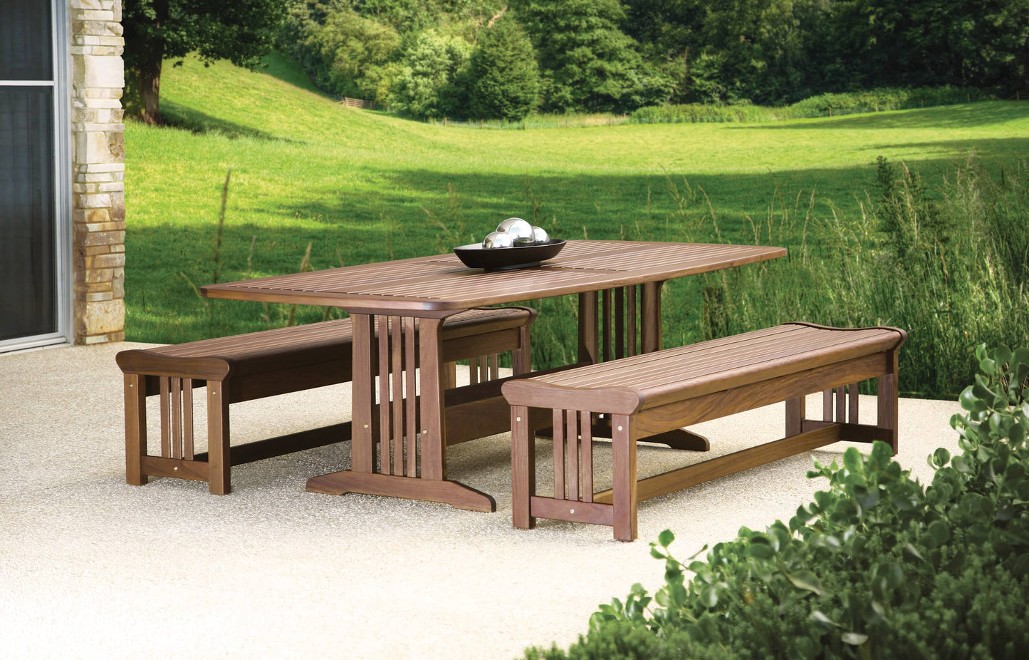 Heritage 72″ Lincoln Backless Bench | Classic Ipe