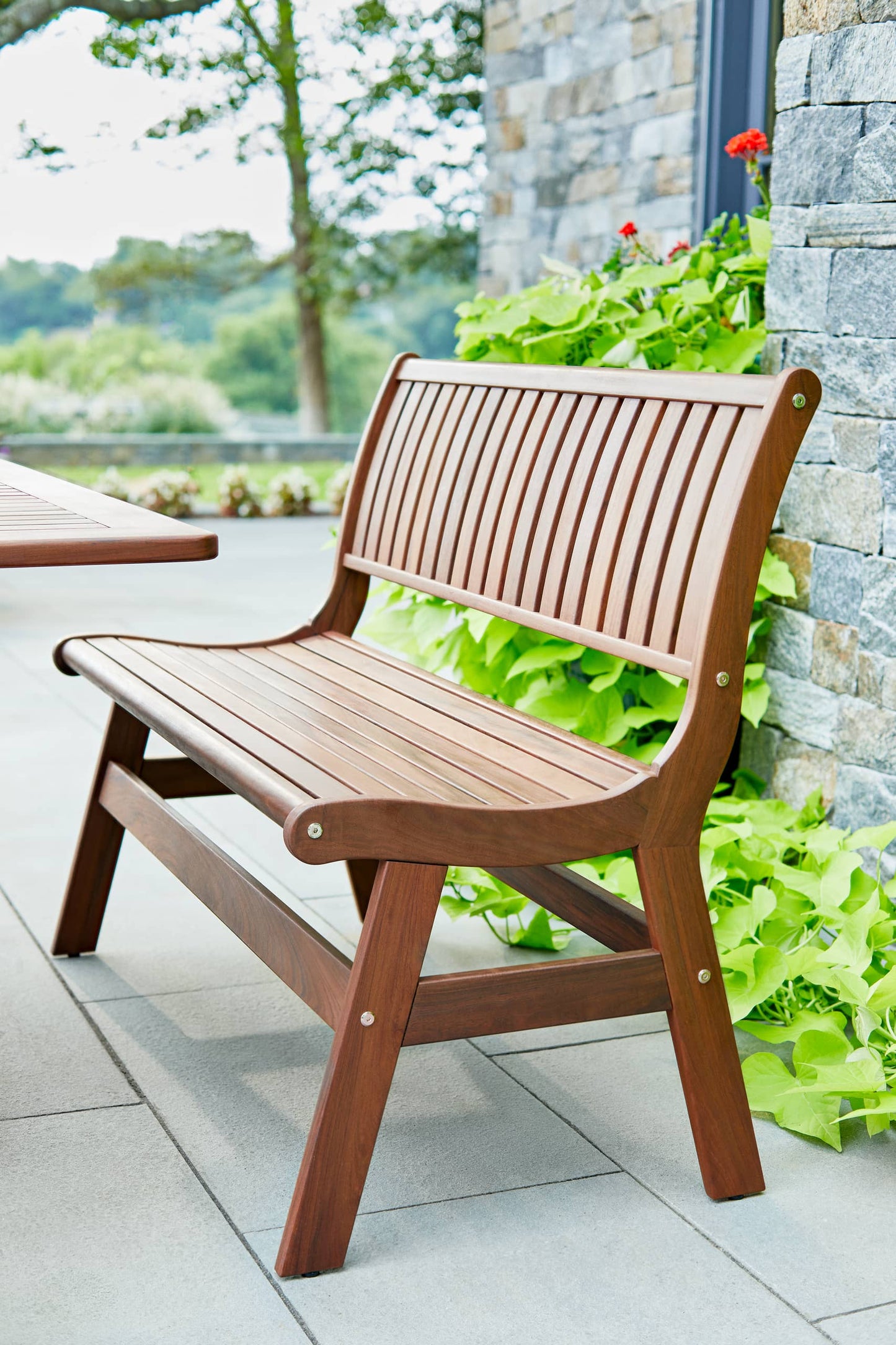 Heritage 43″ Amber Bench | Classic Ipe