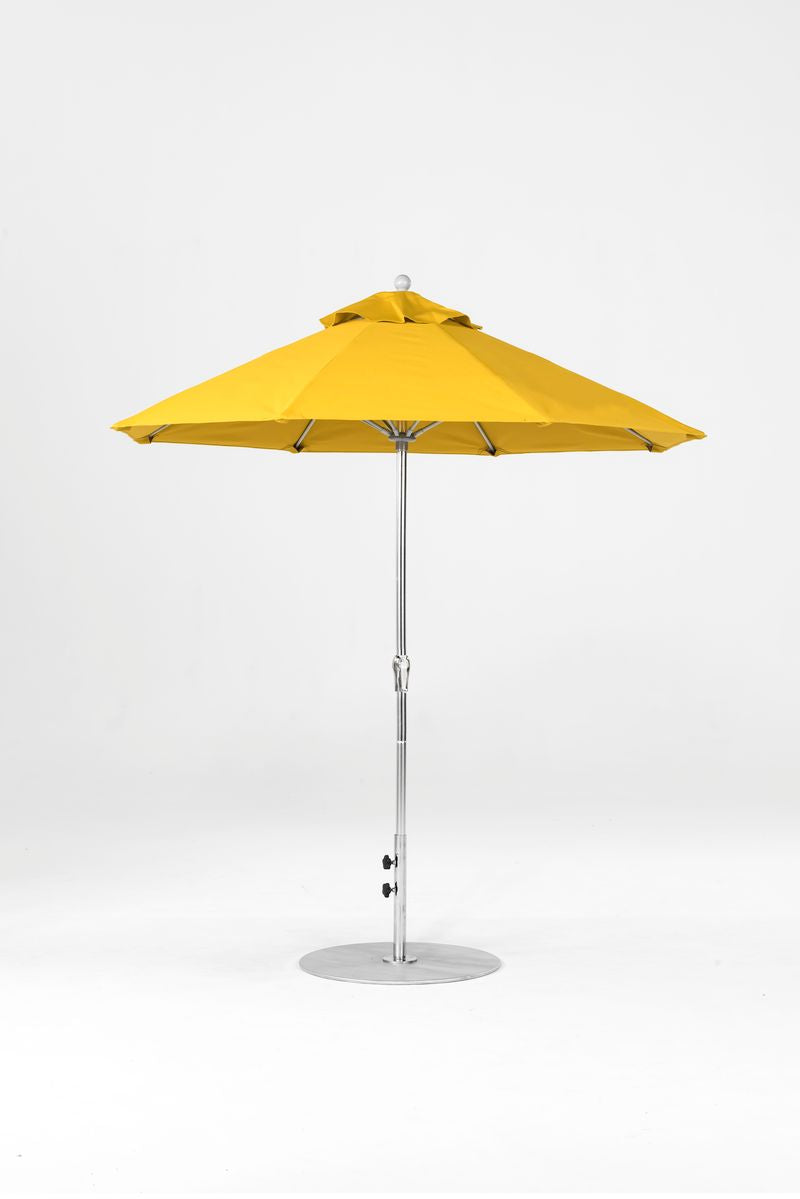 bent patio umbrella strut Monterey 7.5' Octagon Crank Lift Non Tilt Umbrella – Dartmouth Casual Furniture