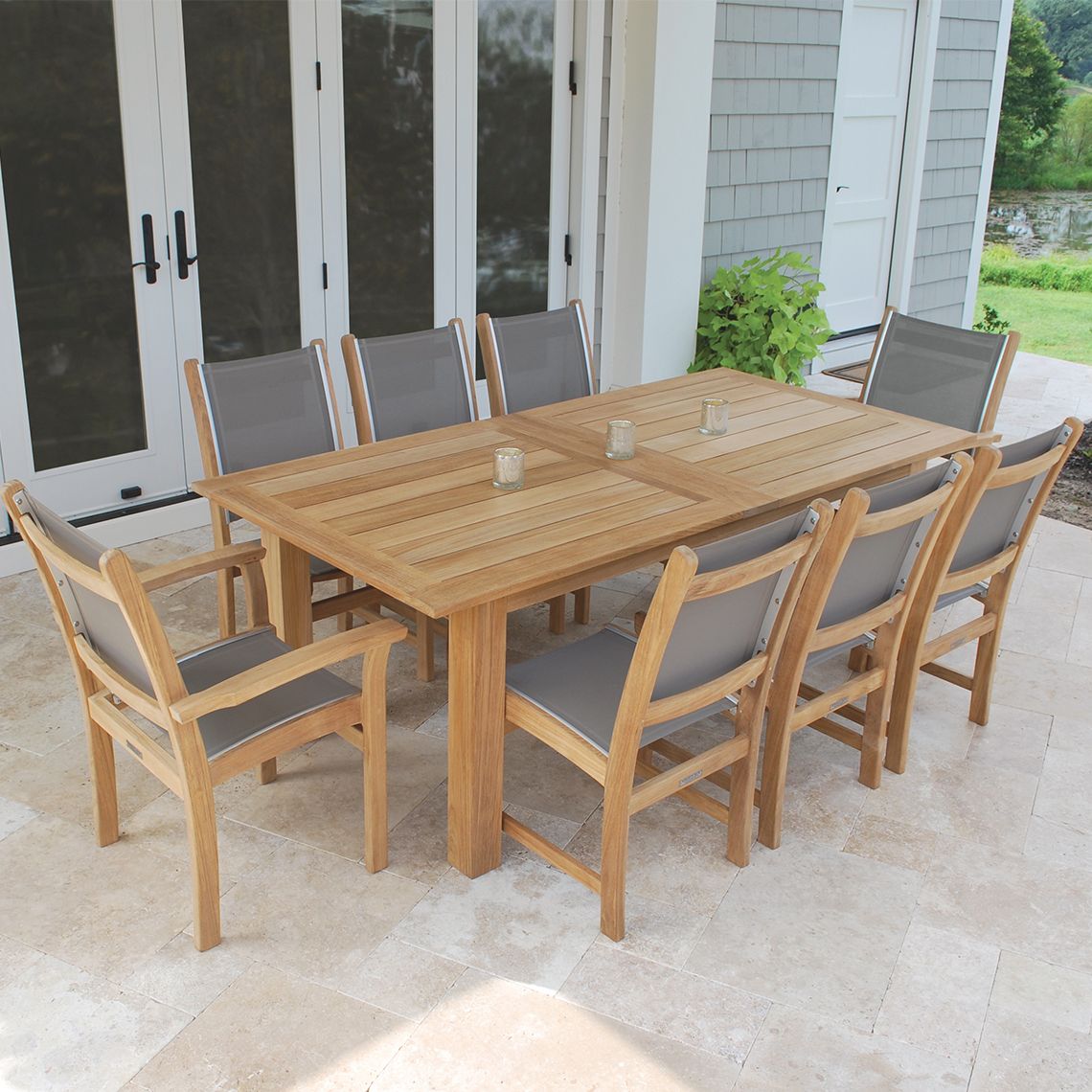 Hyannis 118" Rectangular Extension Dining Table