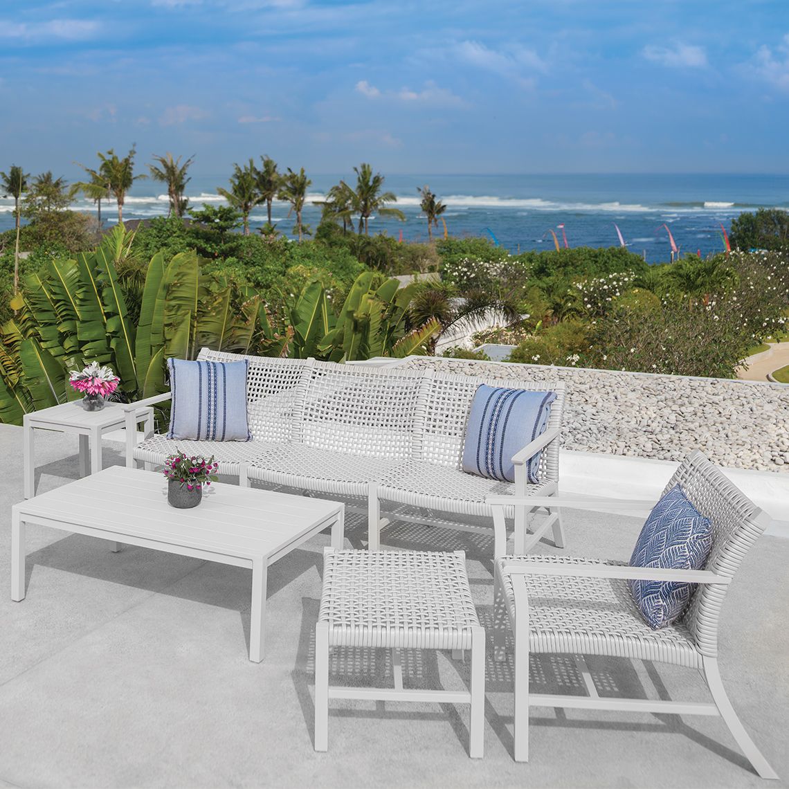 Catherine Aluminum Club Chair