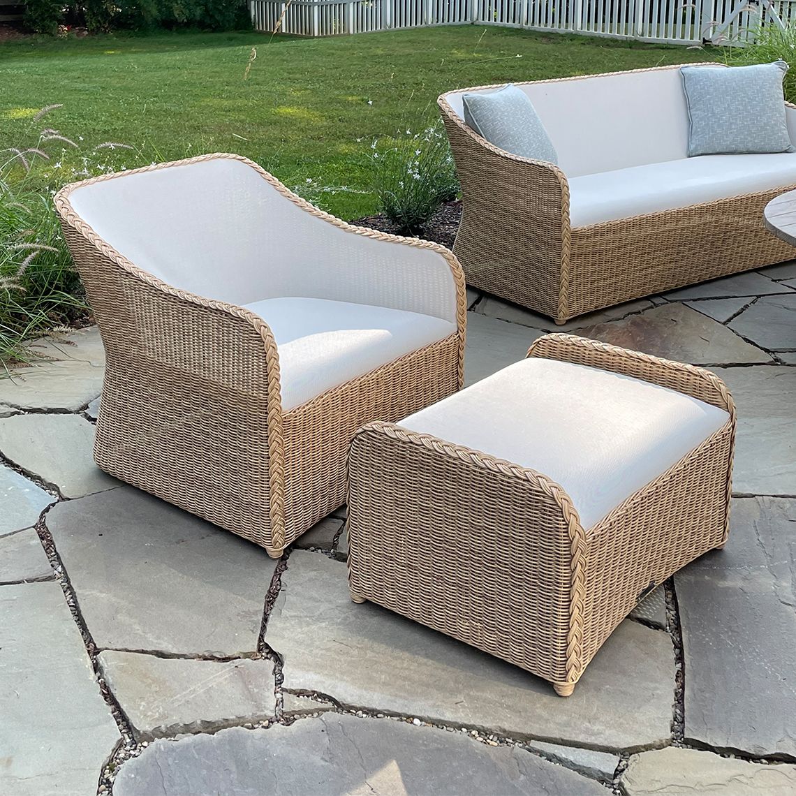 Quogue Club Ottoman