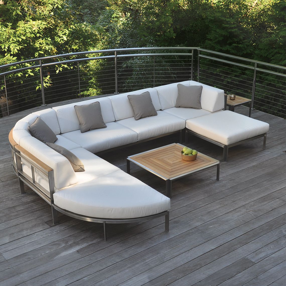 Tivoli Sectional Square Ottoman