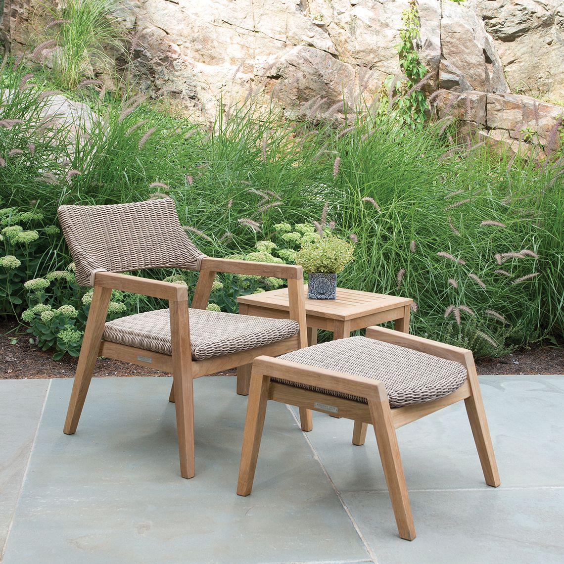 Spencer Club Ottoman