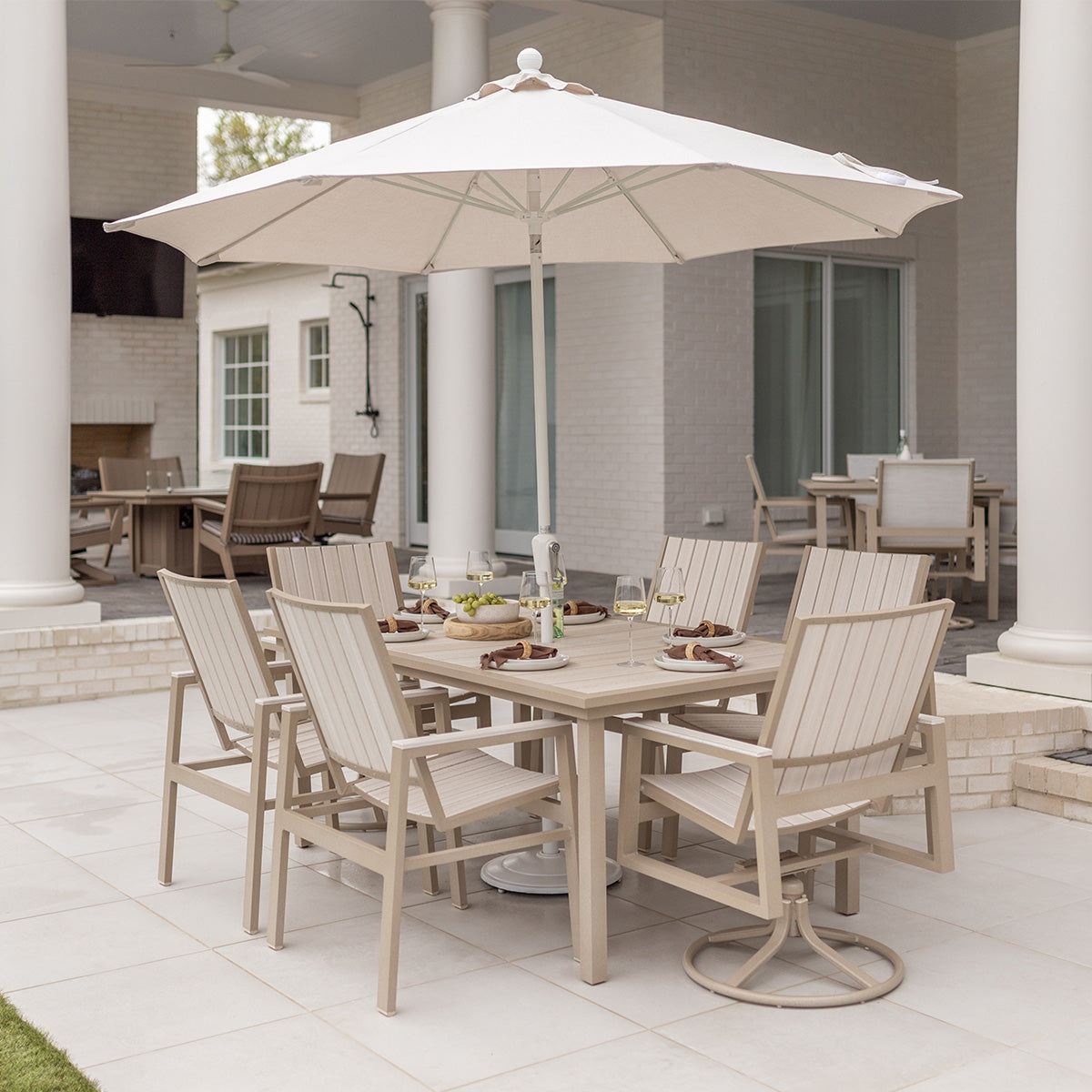 Vida 44″ x 73″ Poly Dining Table