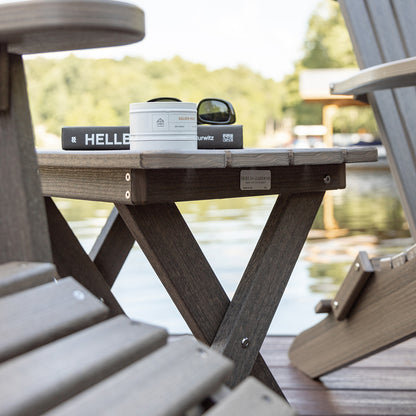 Folding End Table