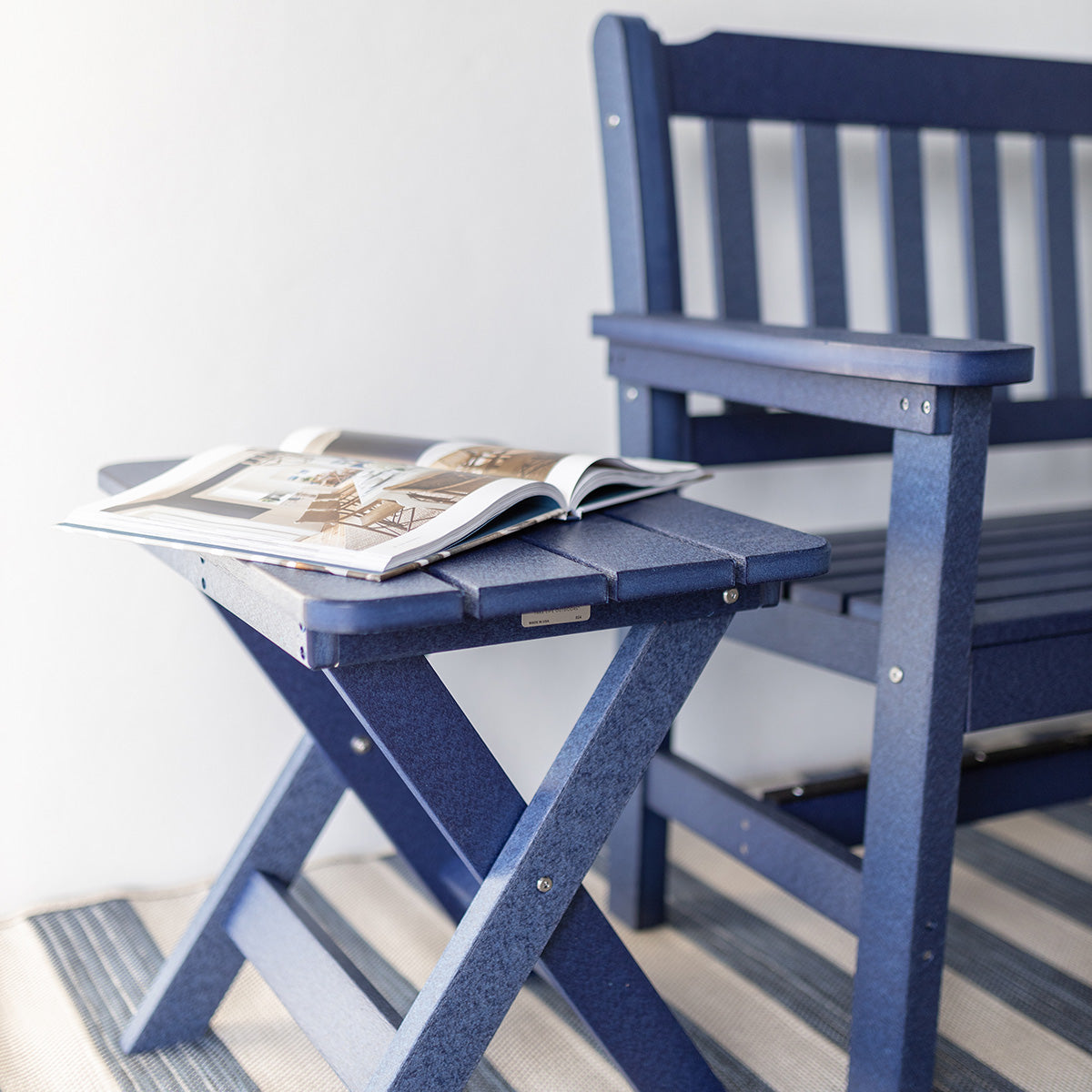 Folding End Table