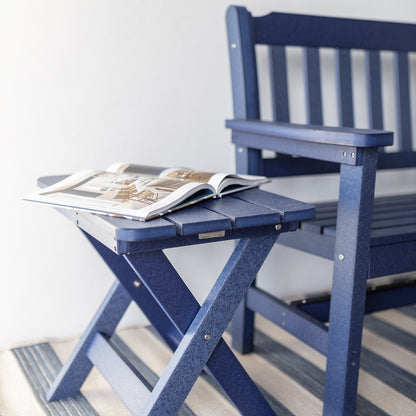 Folding End Table