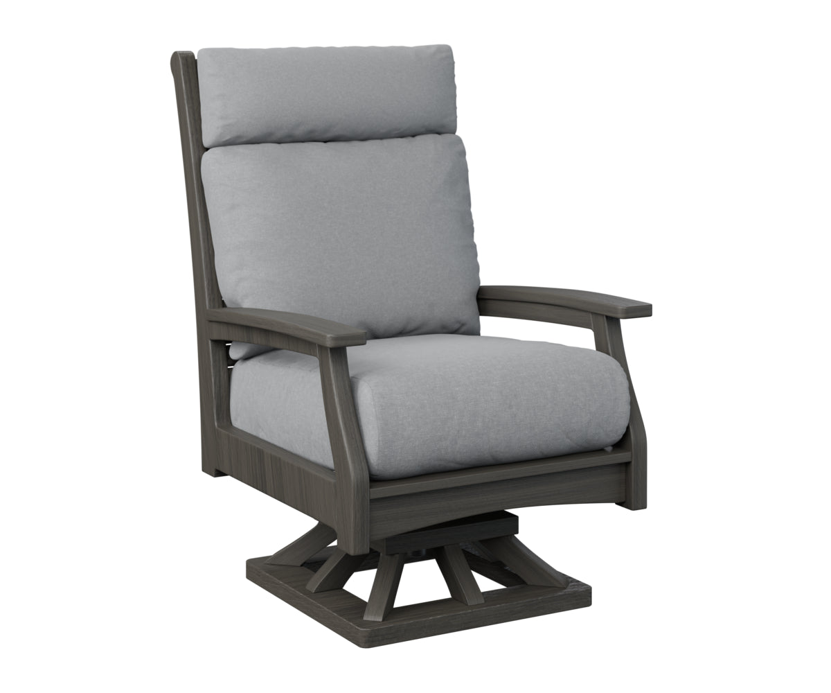 Classic Terrace High Back Swivel Rocker