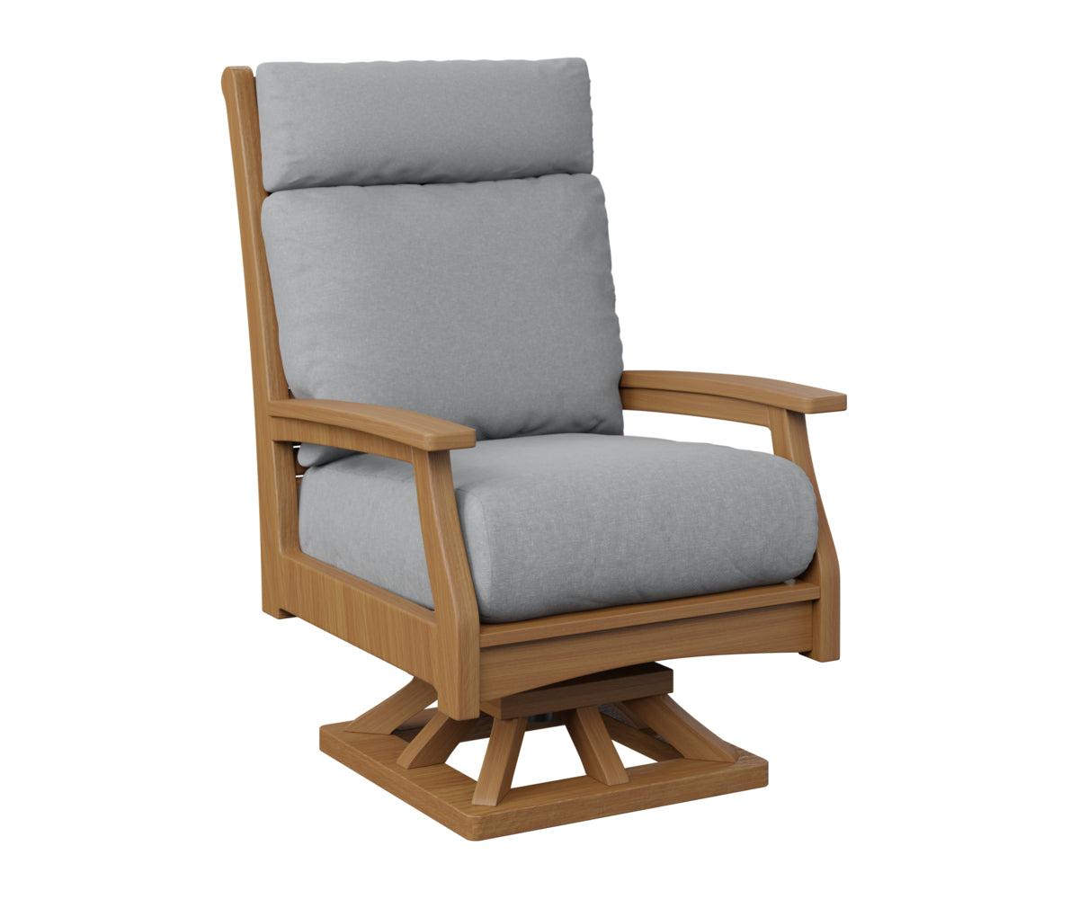 Classic Terrace High Back Swivel Rocker