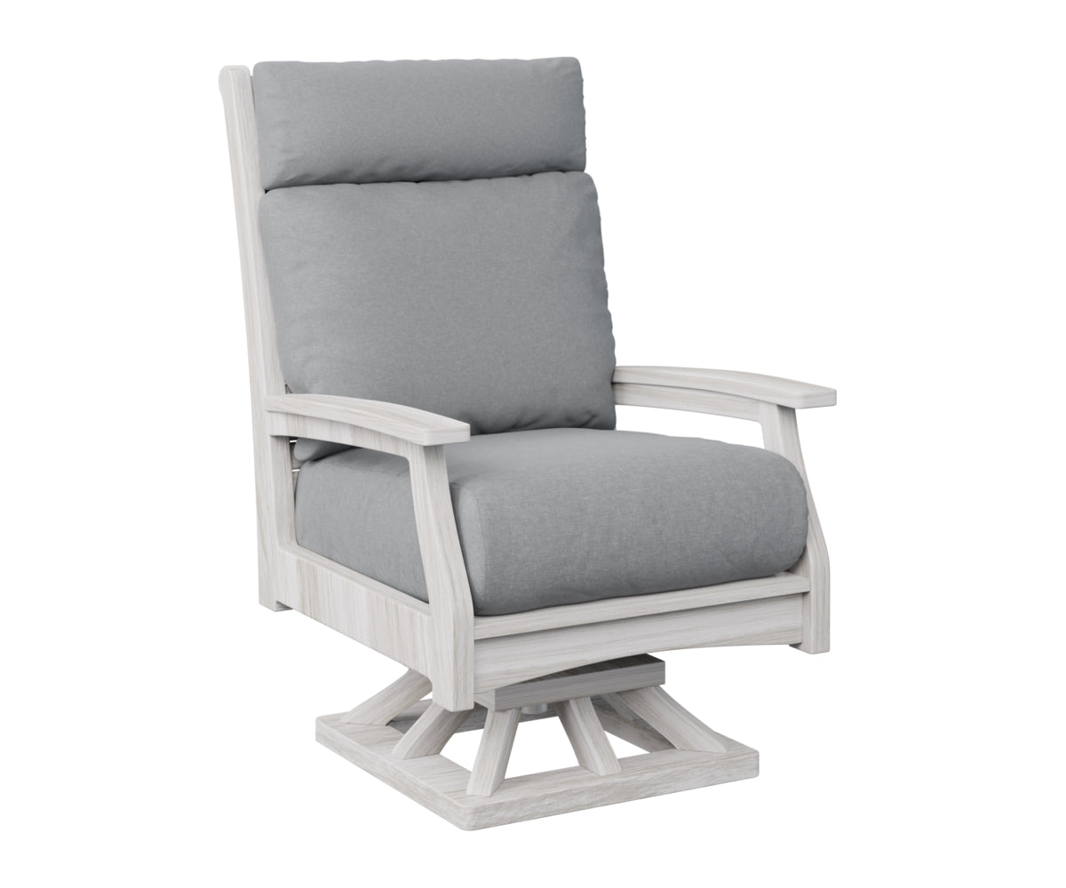 Classic Terrace High Back Swivel Rocker