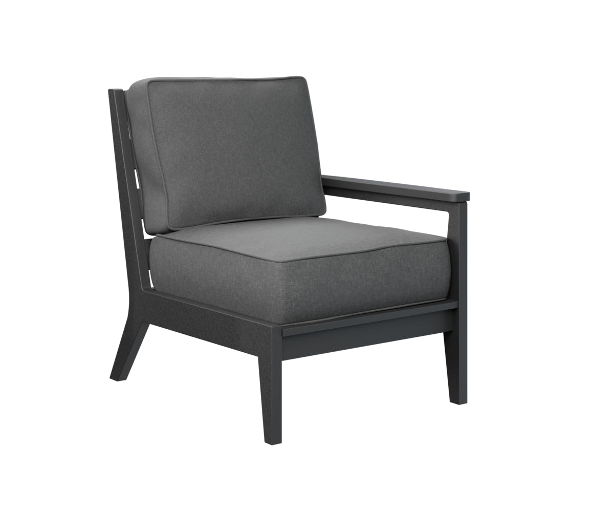 Mayhew Left Arm Sectional Club Chair