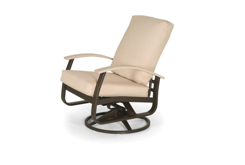 Belle Isle Cushion Swivel Rocker w/ Polymer Accents