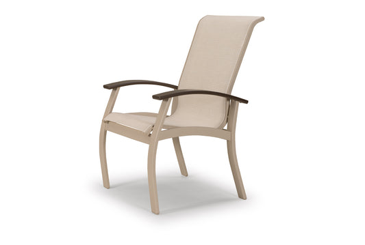 Belle Isle Sling Arm Chair w/ Polymer Accents