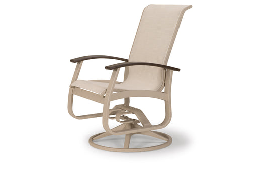 Belle Isle Sling Swivel Rocker w/ Polymer Accents