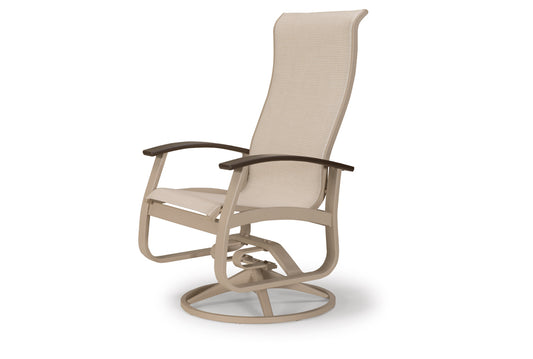 Belle Isle Sling Supreme Swivel Rocker w/ Polymer Accents