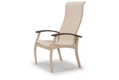 Belle Isle Sling Supreme Arm Chair w/ Polymer Accents