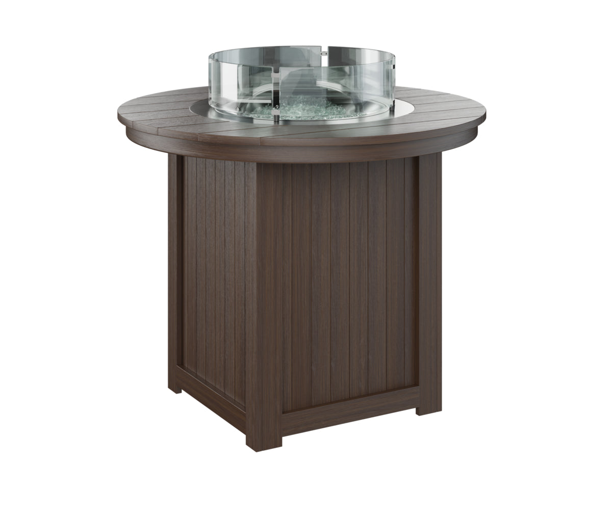 Donoma 44″ Round Counter Fire Table