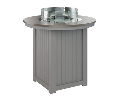 Donoma 44″ Round Bar Fire Table