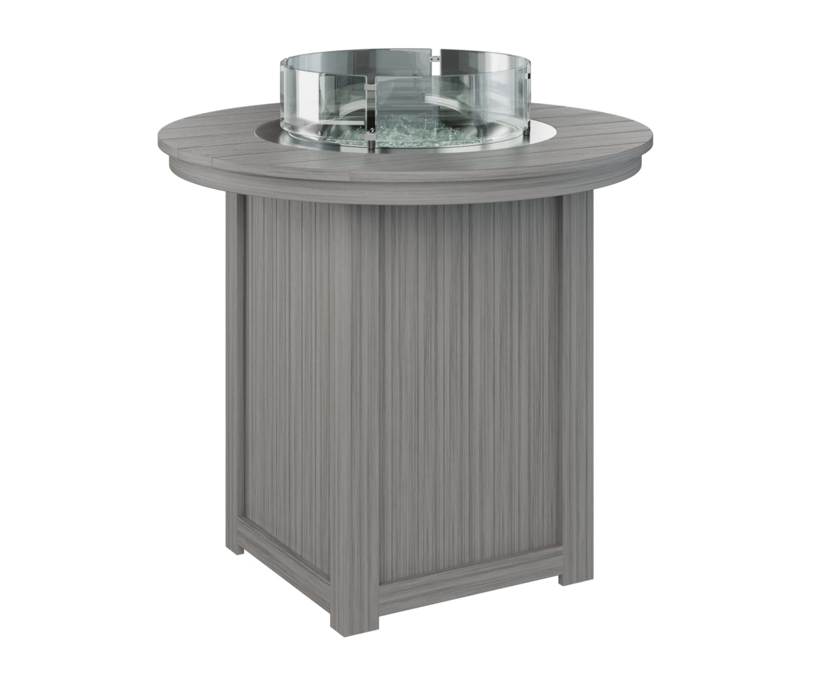 Donoma 44″ Round Bar Fire Table