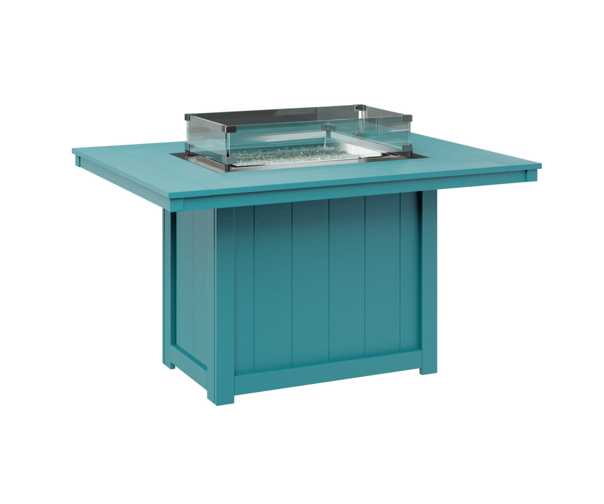 Donoma 42″ x 54″ Rectangular Dining Fire Table