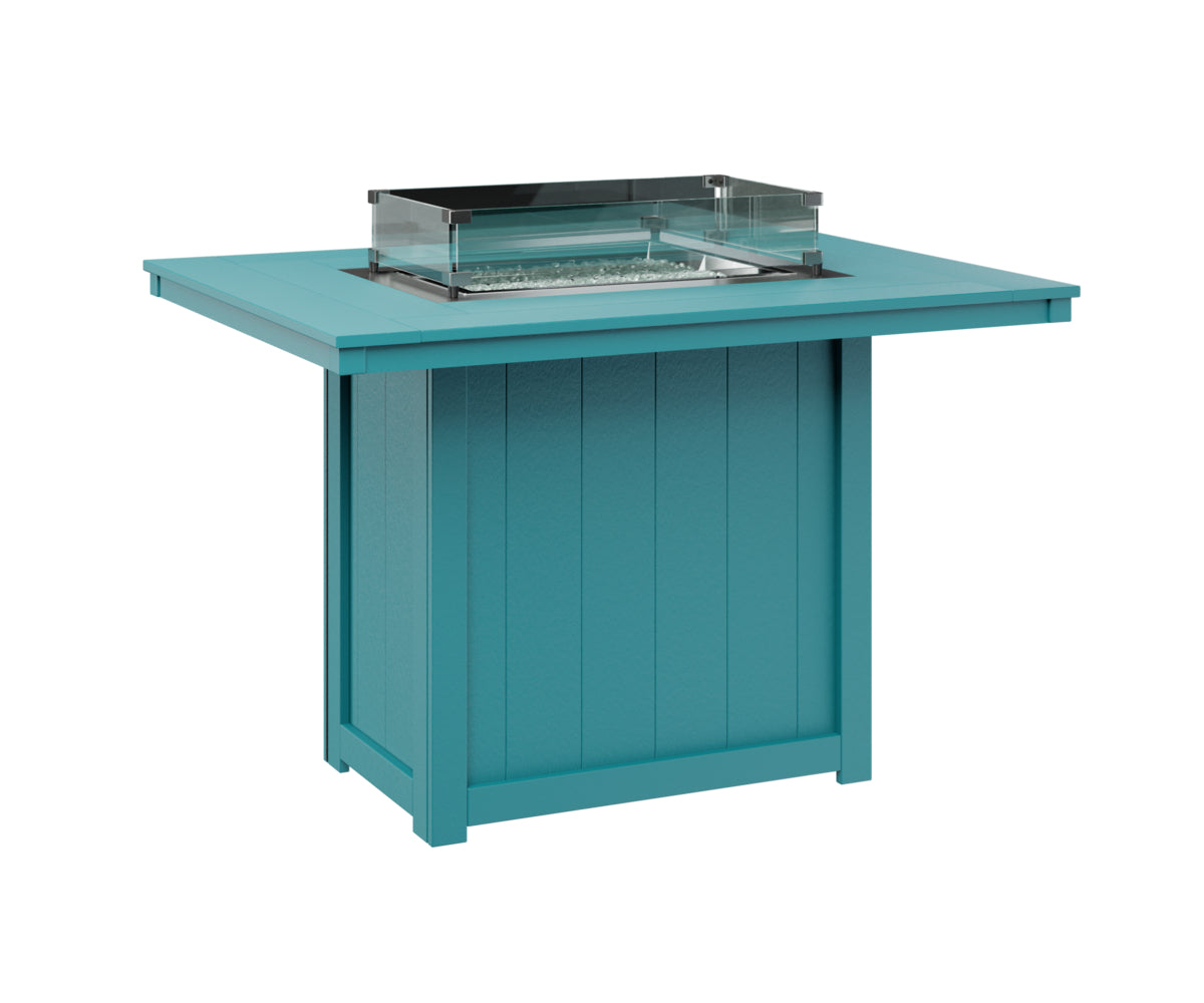 Donoma 42″ x 54″ Rectangular Counter Fire Table