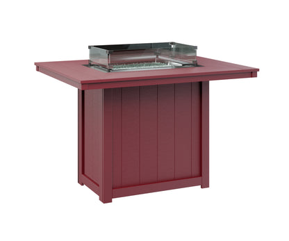Donoma 42″ x 54″ Rectangular Counter Fire Table