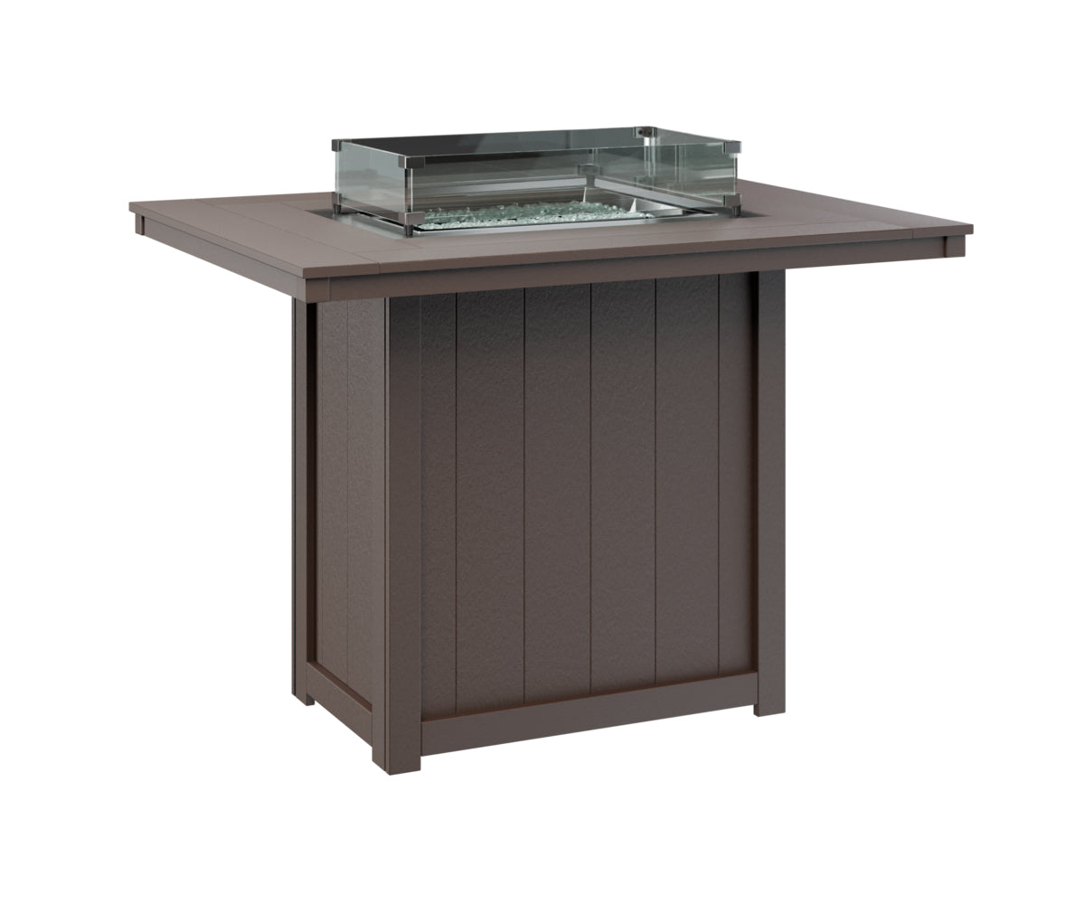 Donoma 42″ x 54″ Rectangular Bar Fire Table