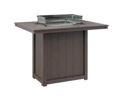 Donoma 42″ x 54″ Rectangular Bar Fire Table