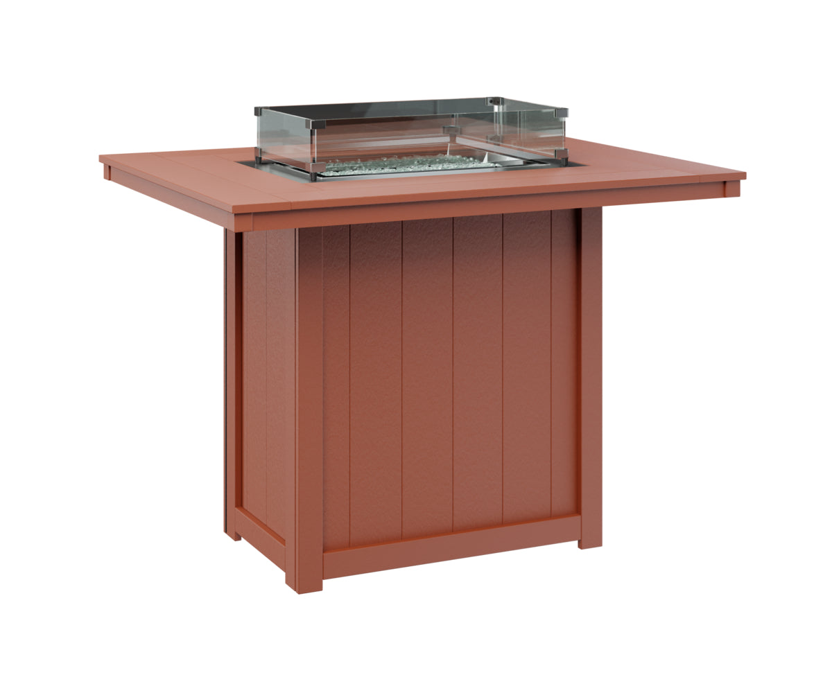 Donoma 42″ x 54″ Rectangular Bar Fire Table