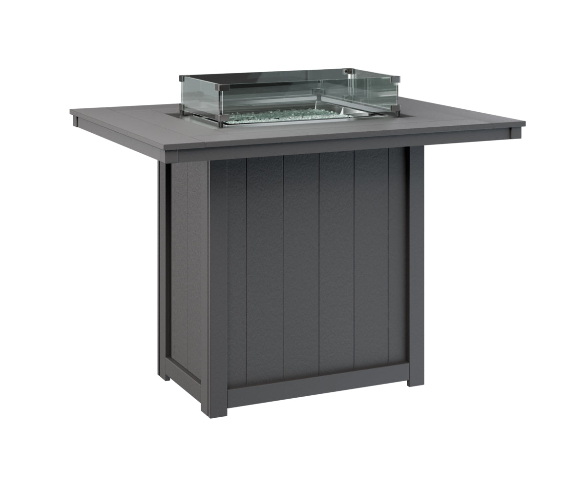 Donoma 42″ x 54″ Rectangular Bar Fire Table