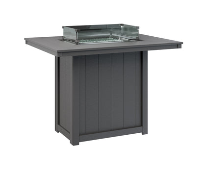 Donoma 42″ x 54″ Rectangular Bar Fire Table