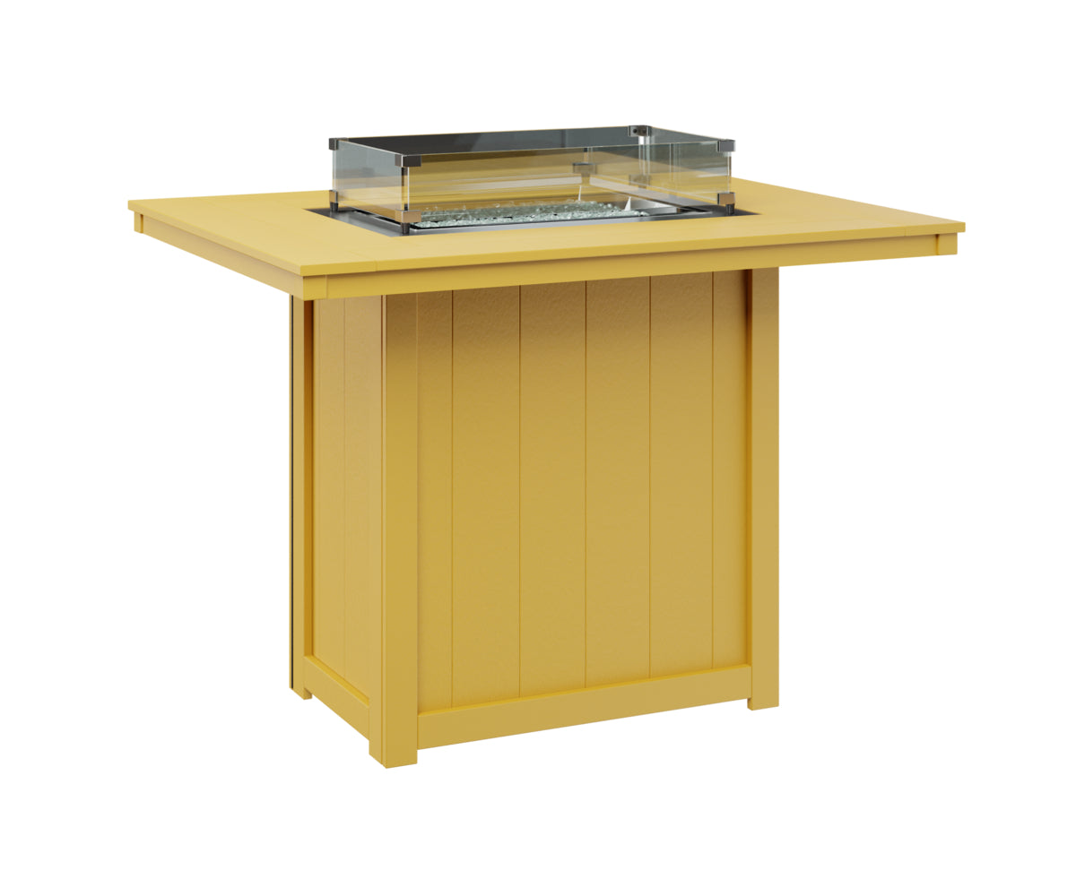 Donoma 42″ x 54″ Rectangular Bar Fire Table