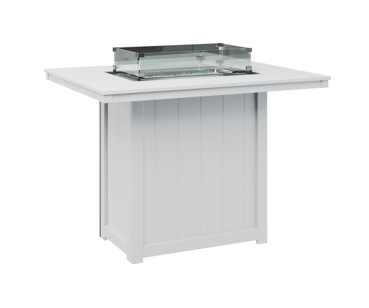 Donoma 42″ x 54″ Rectangular Bar Fire Table