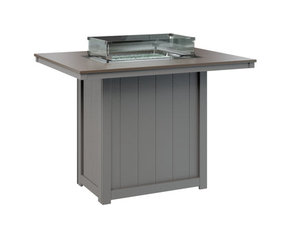 Donoma 42″ x 54″ Rectangular Bar Fire Table