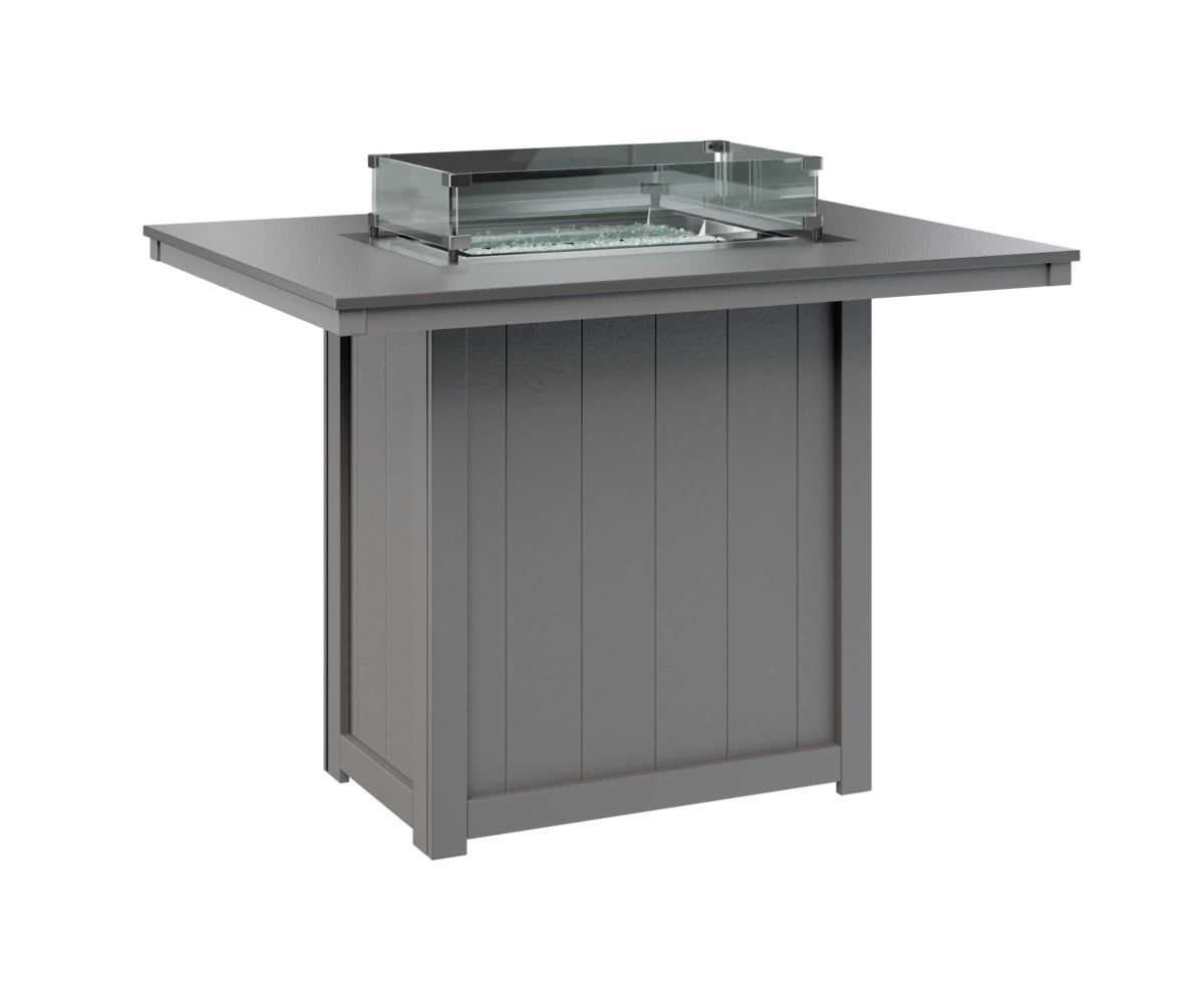 Donoma 42″ x 54″ Rectangular Bar Fire Table